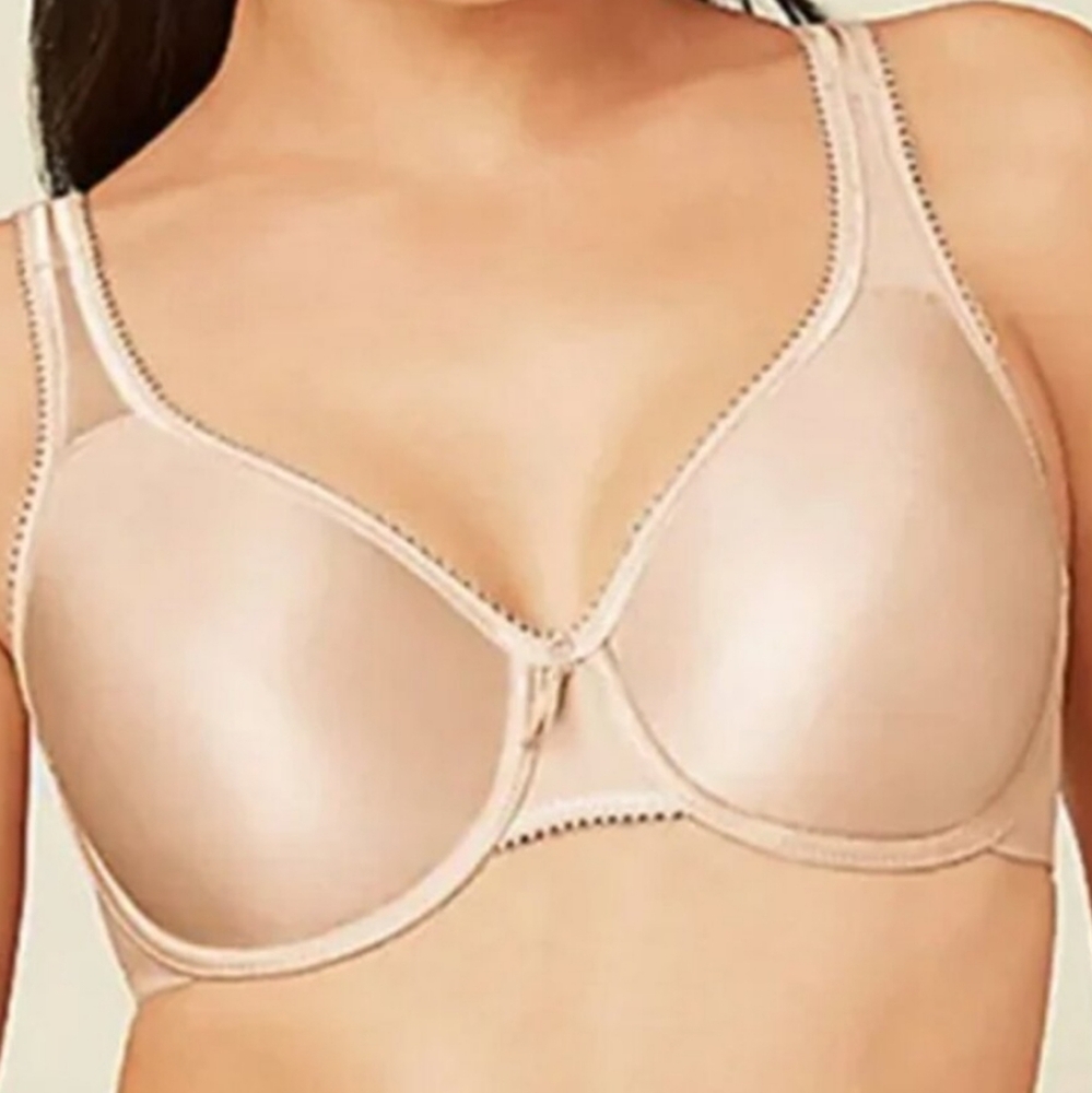 Wacoal 855192 Basic Beauty Full Figure Seamless Underwire Bra Size 40H ☆No Bow☆